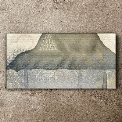 Tableau imprimé sur toile La paix parmi les montagnes