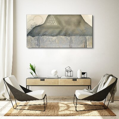 Tableau imprimé sur toile La paix parmi les montagnes