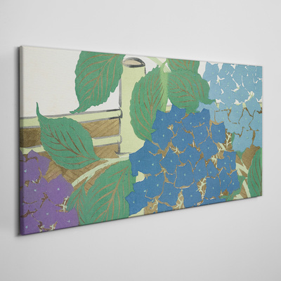 Tableau sur toile Compositions florales aux couleurs pastel