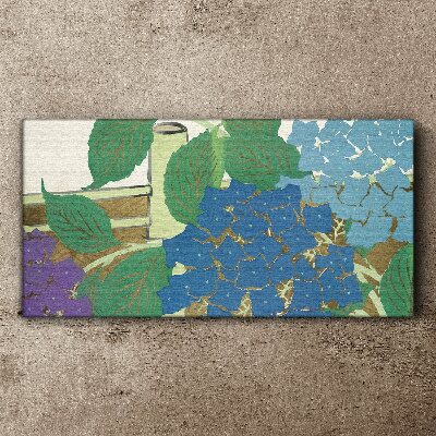 Tableau sur toile Compositions florales aux couleurs pastel