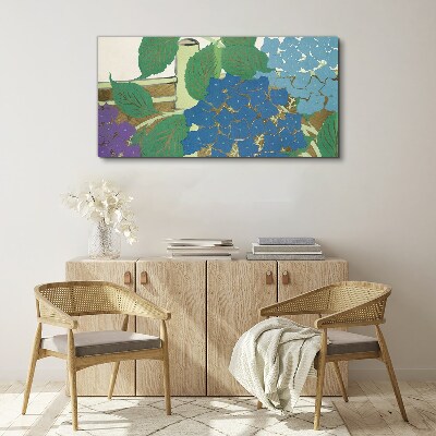 Tableau sur toile Compositions florales aux couleurs pastel