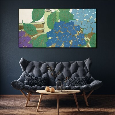 Tableau sur toile Compositions florales aux couleurs pastel