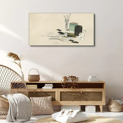 Tableau toile imprimée Une composition minimaliste avec de la céramique