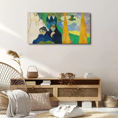 Tableau sur toile Tristesse et réflexion dans le paysage