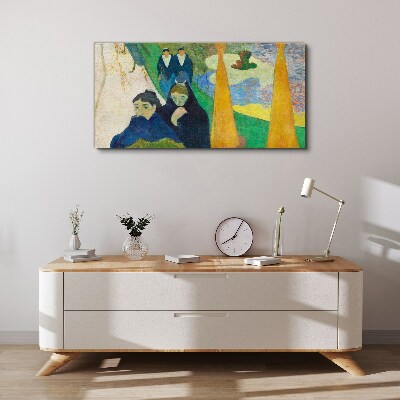 Tableau sur toile Tristesse et réflexion dans le paysage