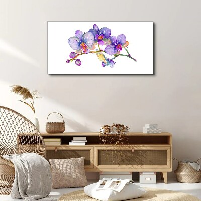 Tableau sur toile La beauté florale des orchidées