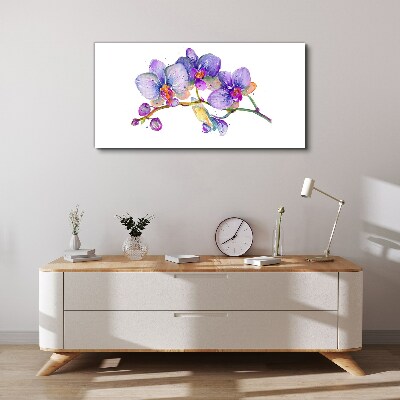 Tableau sur toile La beauté florale des orchidées
