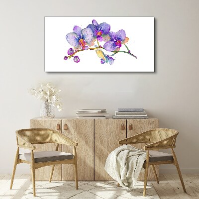 Tableau sur toile La beauté florale des orchidées