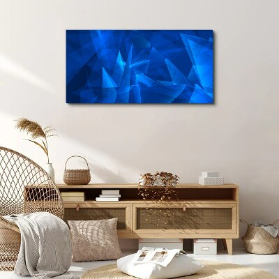 Tableau toile imprimée Le ciel est dans des tons de bleu