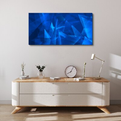 Tableau toile imprimée Le ciel est dans des tons de bleu