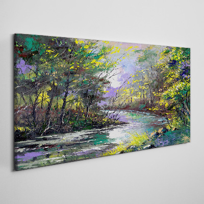 Tableau sur toile Oasis verte de paix