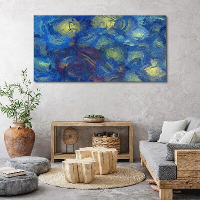 Tableau sur toile Les étoiles dans le ciel nocturne