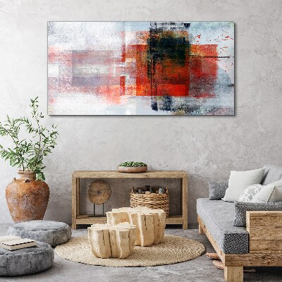 Tableau sur toile Composition abstraite en couleurs