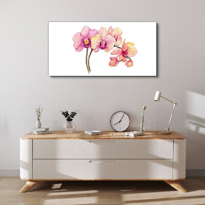 Tableau toile imprimée La beauté florale des orchidées