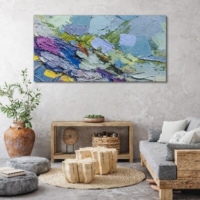 Tableau imprimé sur toile Mosaïque abstraite de couleurs