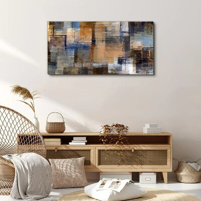 Tableau sur toile Composition abstraite en couleurs