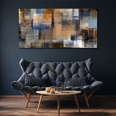 Tableau sur toile Composition abstraite en couleurs