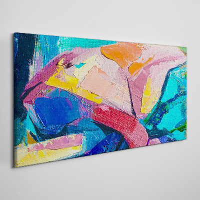 Tableau sur toile Couleurs en mouvement