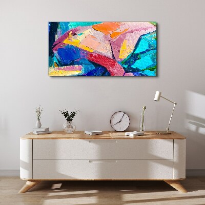 Tableau sur toile Couleurs en mouvement