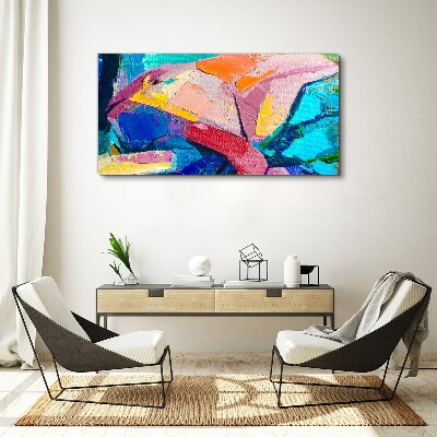 Tableau sur toile Couleurs en mouvement