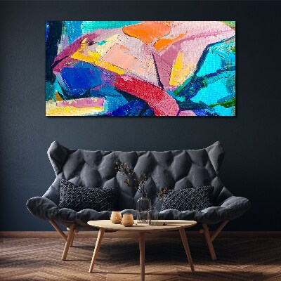 Tableau sur toile Couleurs en mouvement