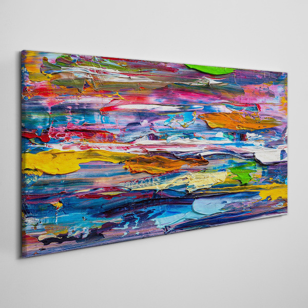 Tableau sur toile Paysage abstrait coloré