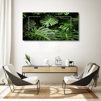 Tableau sur toile Jungle verte