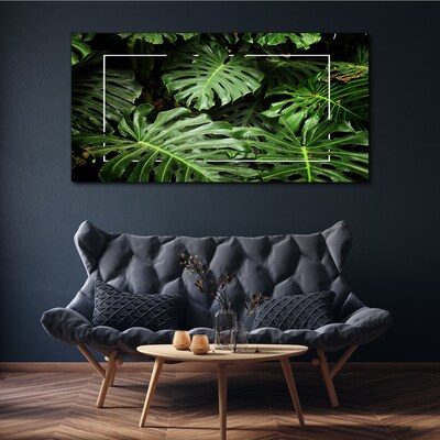 Tableau sur toile Jungle verte