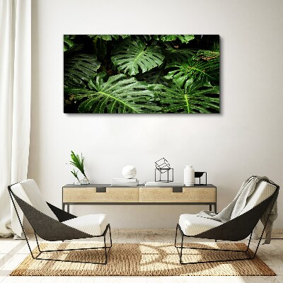 Tableau toile imprimée Jungle verte