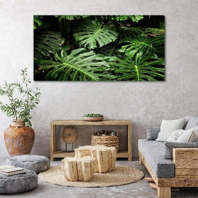 Tableau toile imprimée Jungle verte