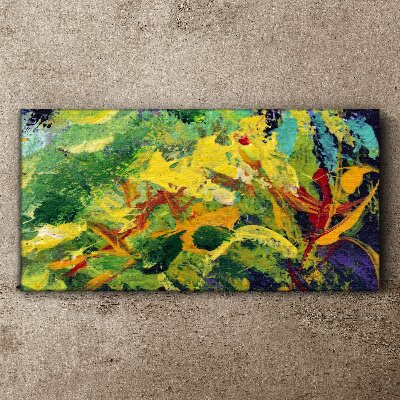 Tableau toile imprimée Une explosion de couleurs tropicales