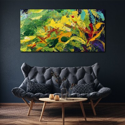 Tableau toile imprimée Une explosion de couleurs tropicales