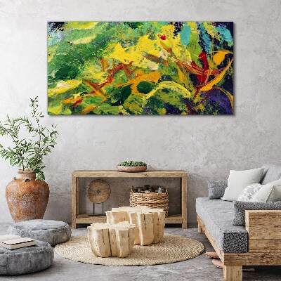 Tableau toile imprimée Une explosion de couleurs tropicales