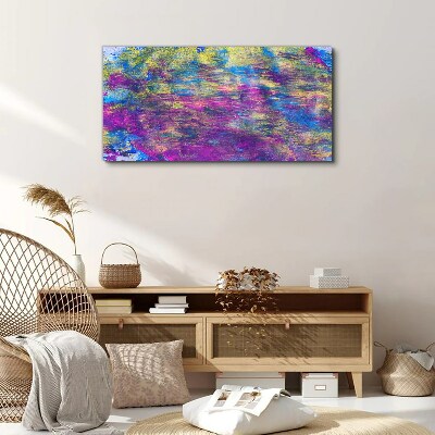 Tableau toile imprimée Reflets en couleur