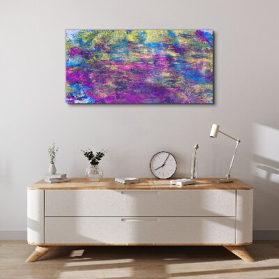 Tableau toile imprimée Reflets en couleur