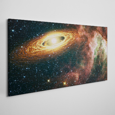 Tableau sur toile Vortex galactique cosmique