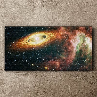 Tableau sur toile Vortex galactique cosmique