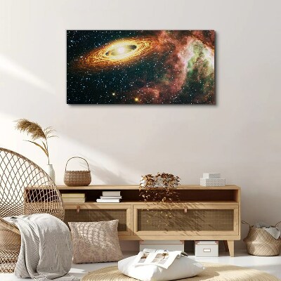 Tableau sur toile Vortex galactique cosmique