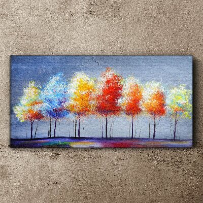 Tableau imprimé sur toile Couleurs d'automne dans le parc