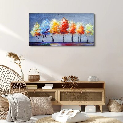 Tableau imprimé sur toile Couleurs d'automne dans le parc