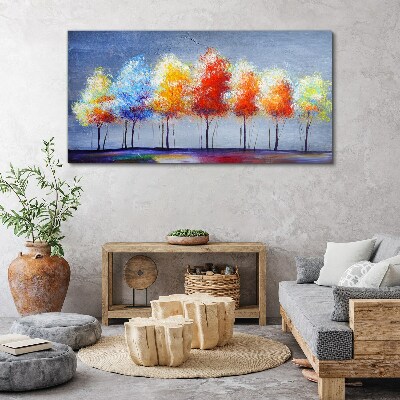 Tableau imprimé sur toile Couleurs d'automne dans le parc