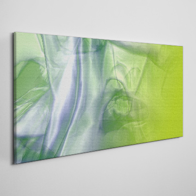 Tableau sur toile Transparence et vert