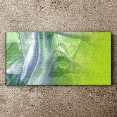 Tableau sur toile Transparence et vert