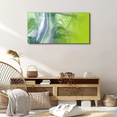 Tableau sur toile Transparence et vert