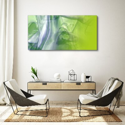Tableau sur toile Transparence et vert