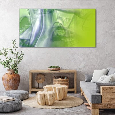 Tableau sur toile Transparence et vert