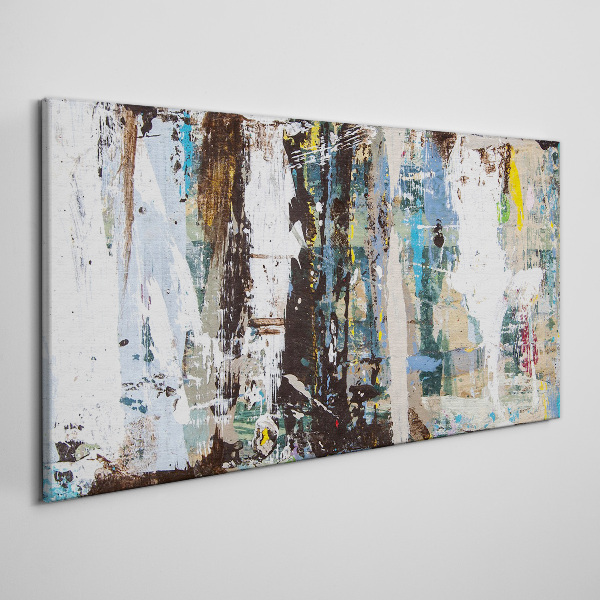Tableau sur toile Mosaïque abstraite de couleurs
