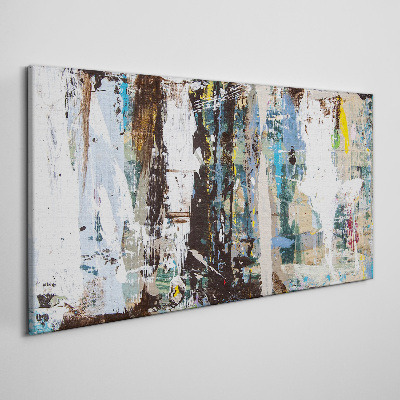 Tableau sur toile Mosaïque abstraite de couleurs