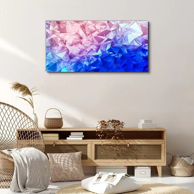 Tableau sur toile « Nuances kaléidoscopiques de glace »