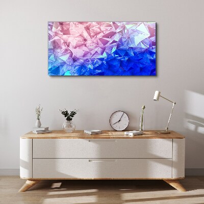 Tableau sur toile « Nuances kaléidoscopiques de glace »